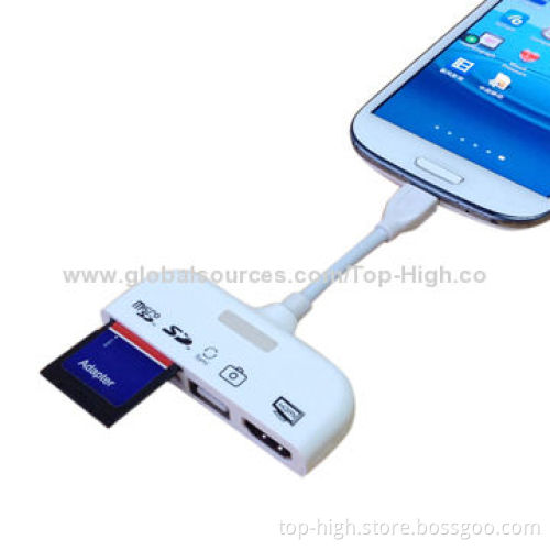 China High Quality Mobile Phone Accessory MHL To HDMI for Samsung S5